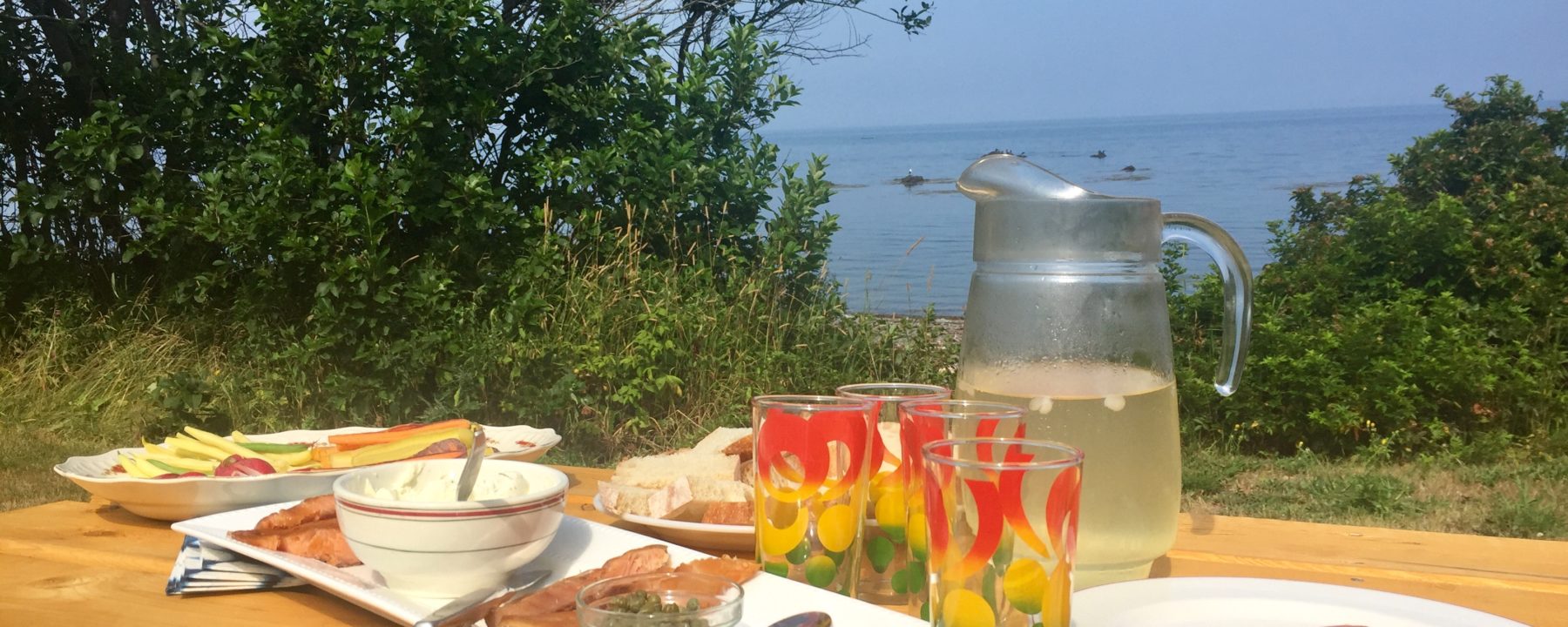 Picnic Le Camping by Baie des Chaleurs