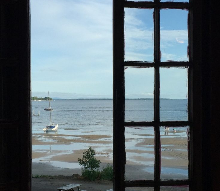 Venise-en-Québec et la plage du Camping du Lac Champlain
